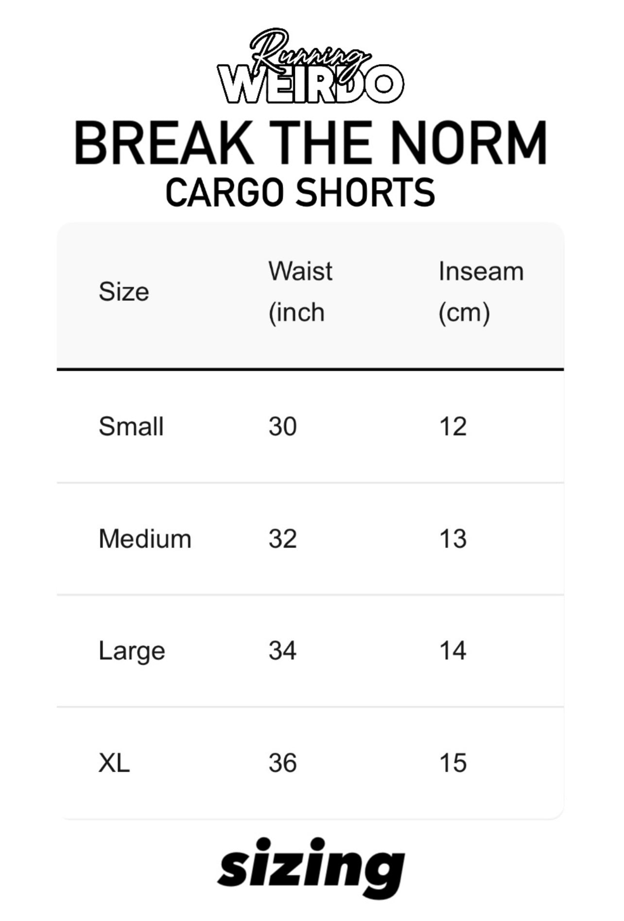 Break The Norm Cargo Shorts