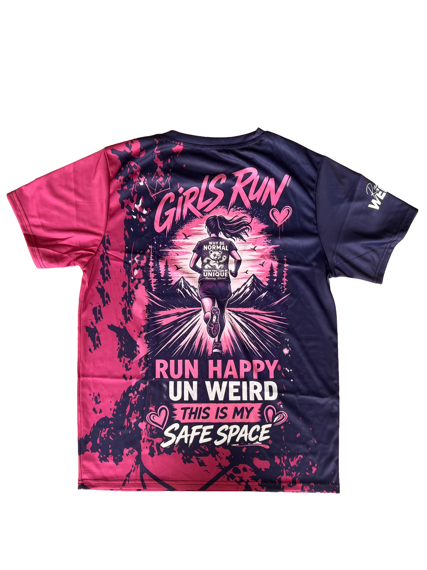 Girls Run - Limited Mistake Drop Tech T