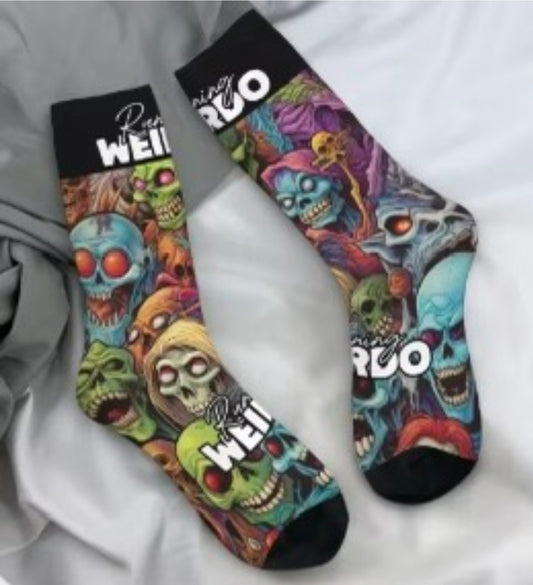 RUNNING WEIRDO FUN RUN SOCKS