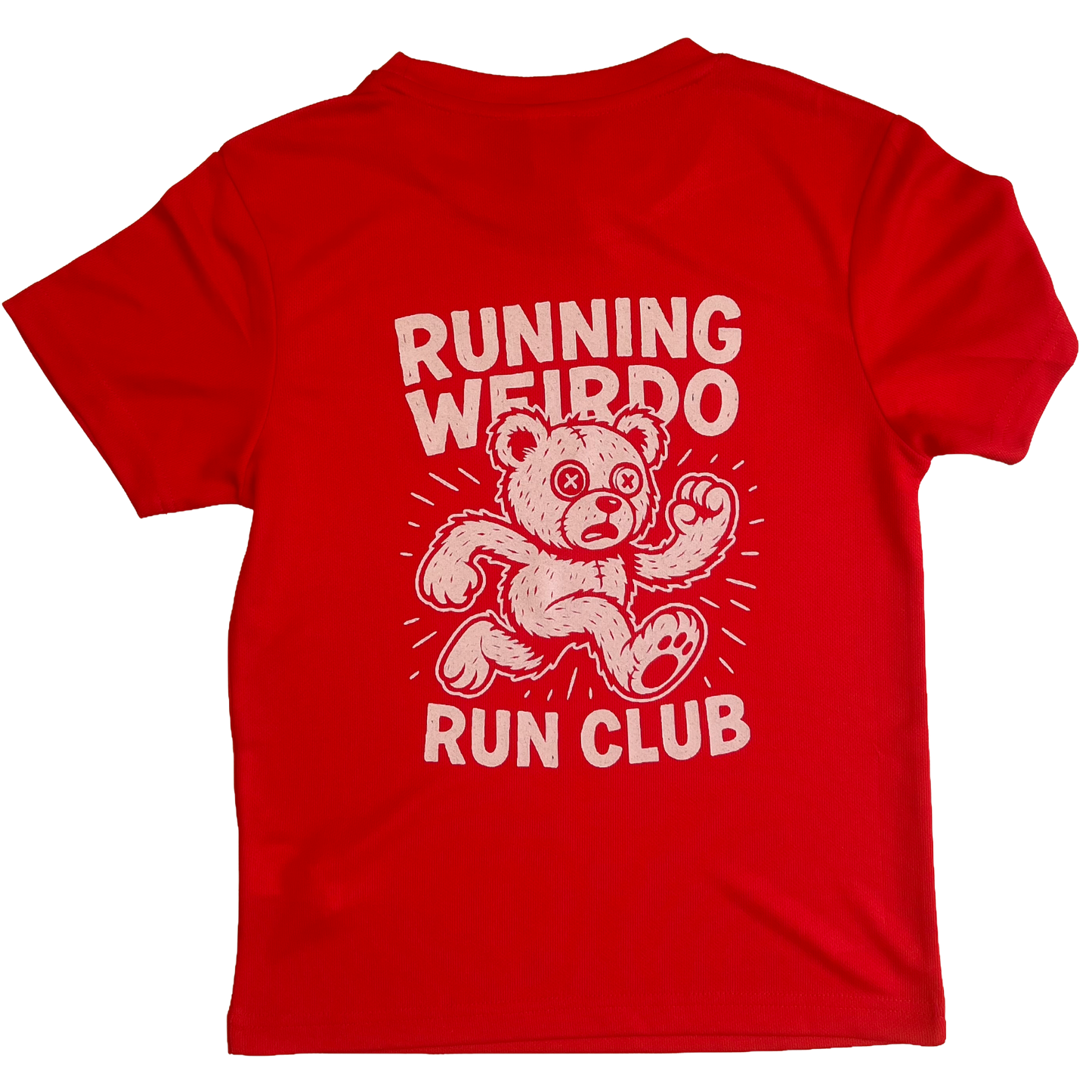 Weird Teddy Run Club Kids Tee
