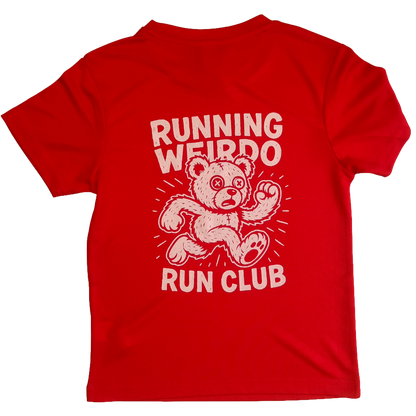 Weird Teddy Run Club Kids Tee