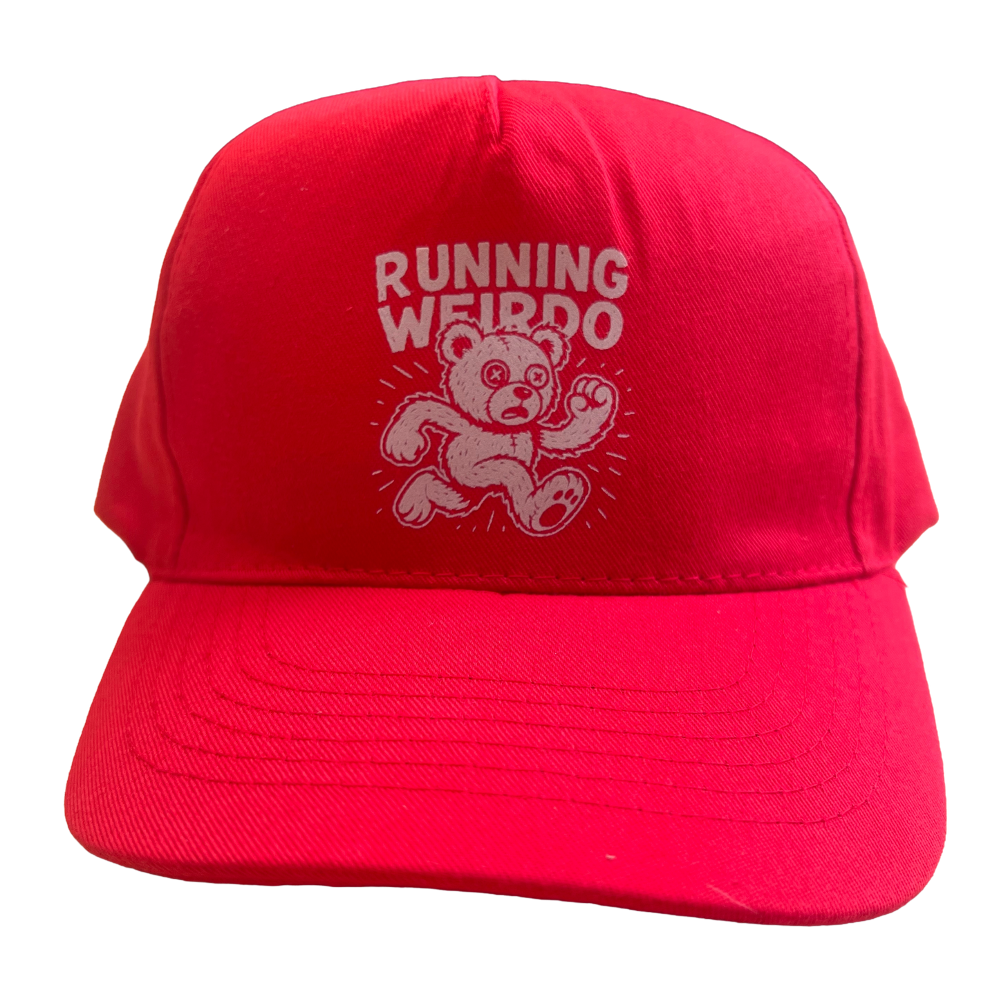 Weird Teddy Run Club Kids Cap