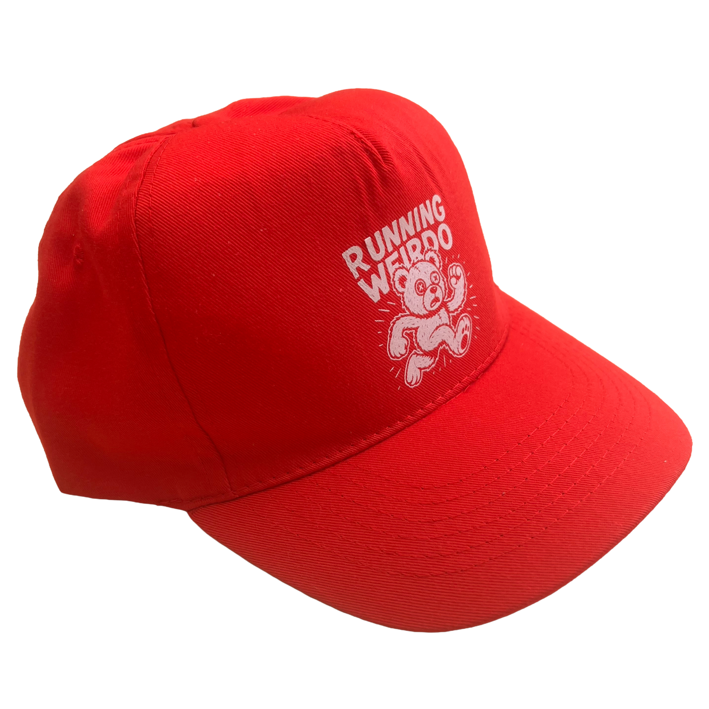 Weird Teddy Run Club Kids Cap