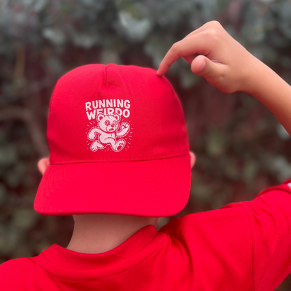 Weird Teddy Run Club Kids Cap