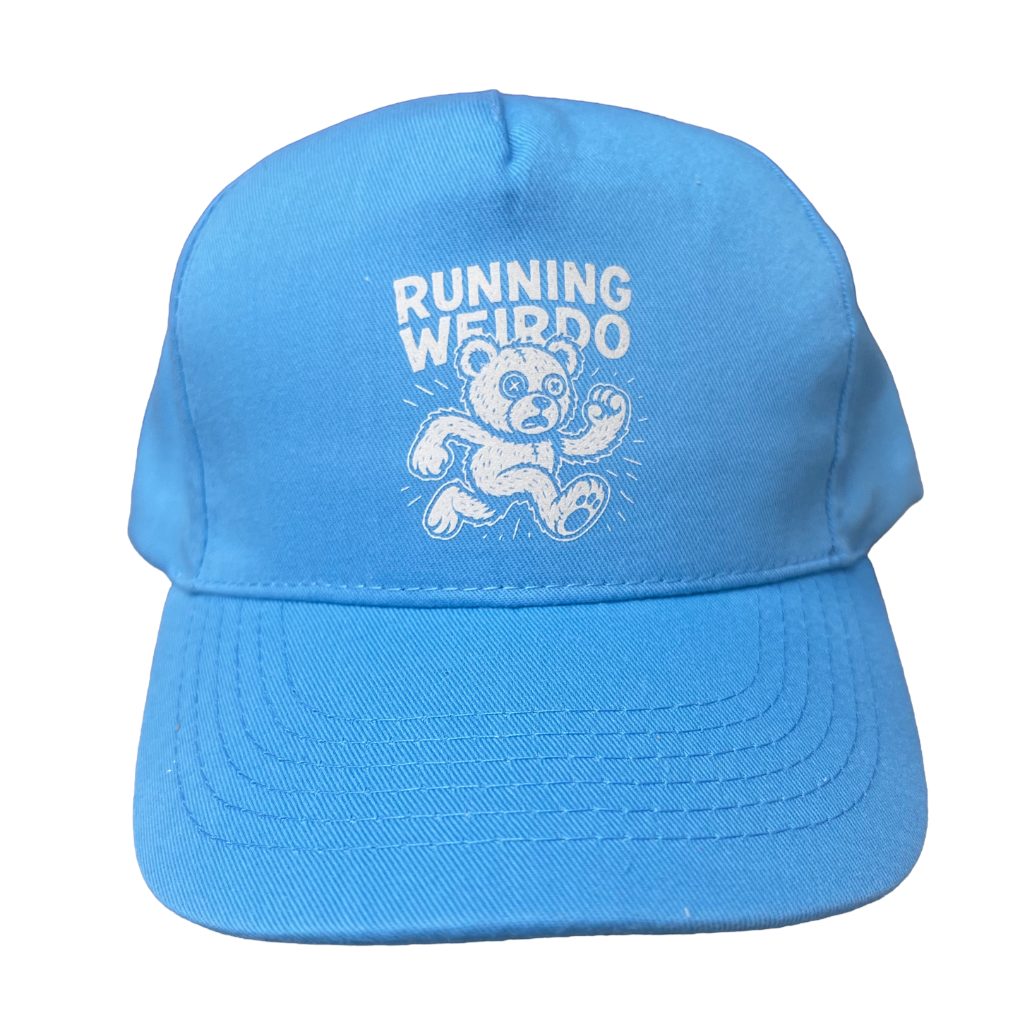 Weird Teddy Run Club Kids Cap