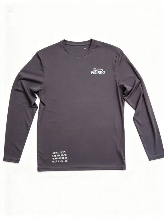 Crap Happens - Long Sleeve Men's Tech T