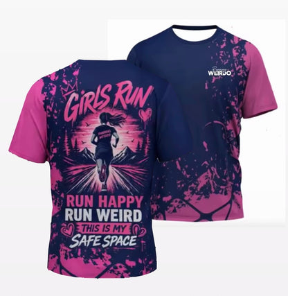 Girls Run - Women's Tech T Shirt