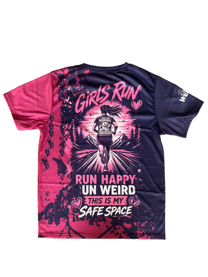 Girls Run - Limited Mistake Drop Tech T