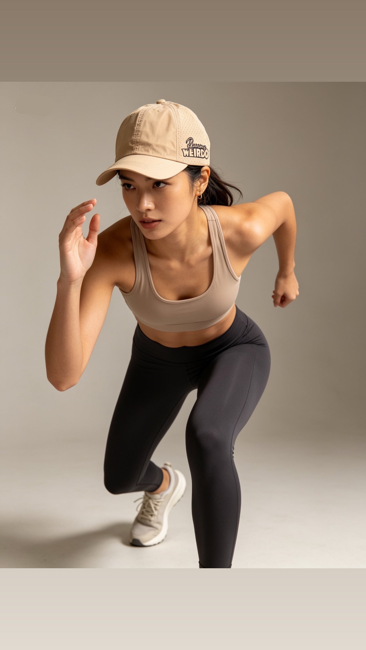 Running Weirdo Ponytail Cap
