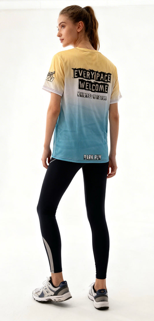 Every Pace Welcome Park Run tech T