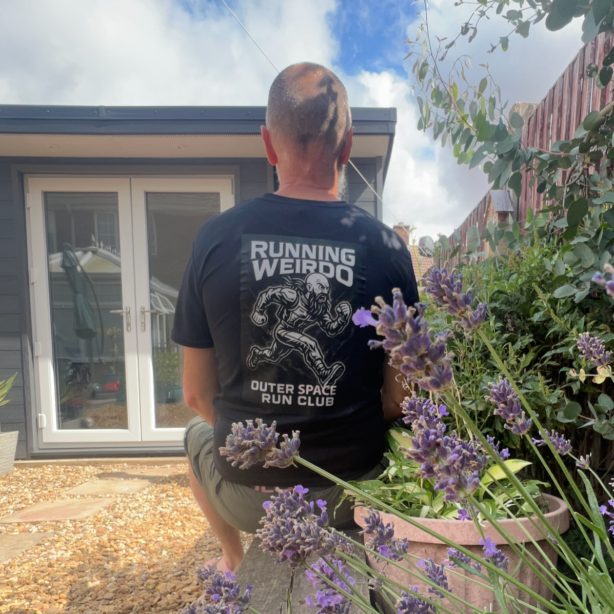 Run Club Tech Tee Outer space Edition