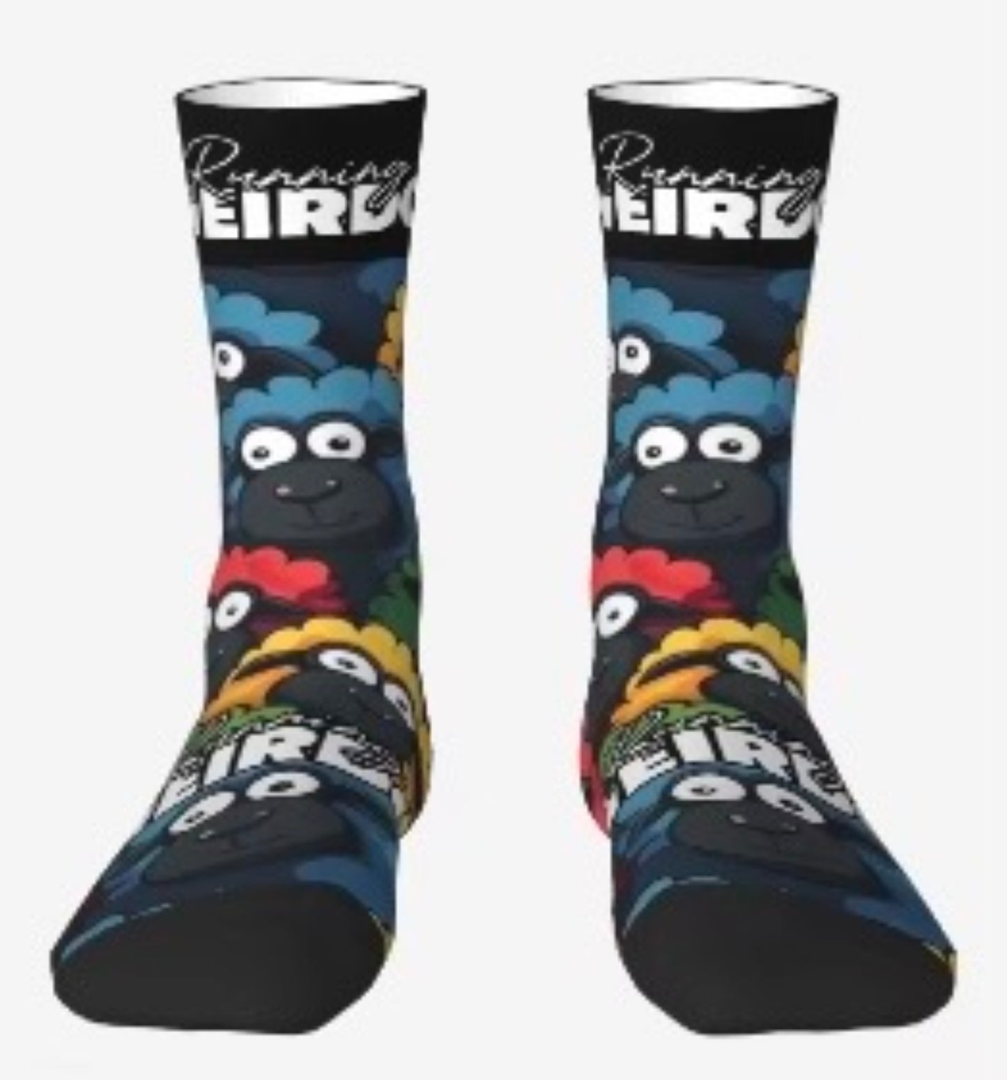RUNNING WEIRDO FUN RUN SOCKS