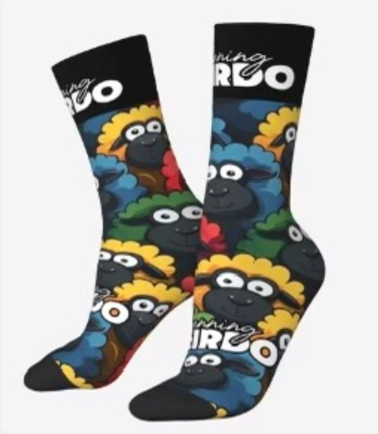 RUNNING WEIRDO FUN RUN SOCKS