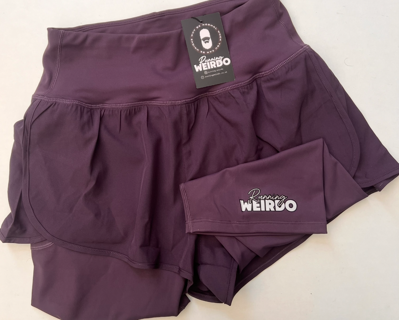 Double Trouble Run Shorts 8 inch