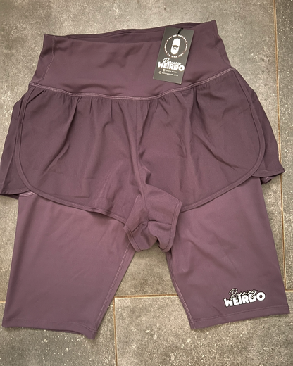 Double Trouble Run Shorts 8 inch