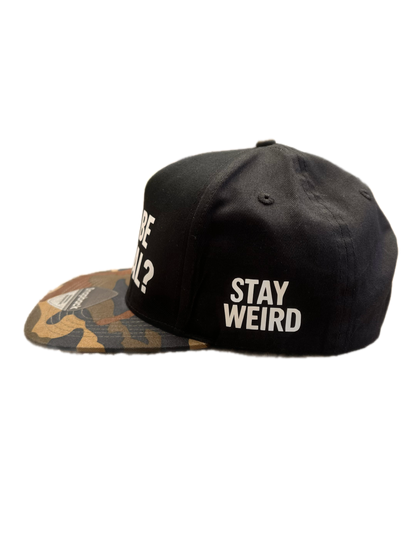 Stay Weird SnapBack Cap